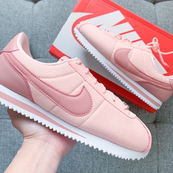 nike cortez pastel pink